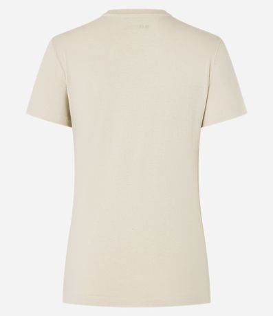 Blusa Baby Look en Algodón y Estampa de Osito 5