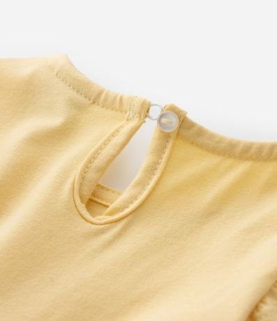 Vestido Infantil con Volados Maria y Moña - Talle 0 a 18 meses 4