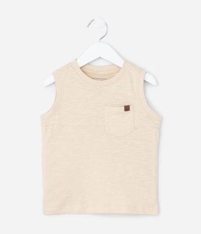 Musculosa Infantil en Algodón con Bolsillo - Talle 1 a 5 años 2