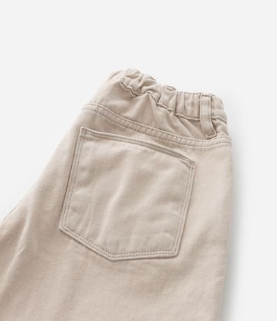 Pantalón Wide Leg Infantil en Sarga - Talle 5 a 14 años 4