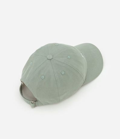 Gorra Ala Curva en Sarga con Bordado C'est la vie 3