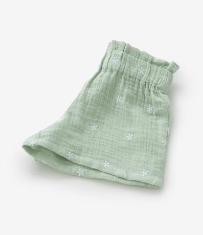 Conjunto Infantil en Tricolina con Bordado Floral - Talle 3 a 18 Meses 11