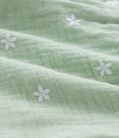 Conjunto Infantil en Tricolina con Bordado Floral - Talle 3 a 18 Meses 7