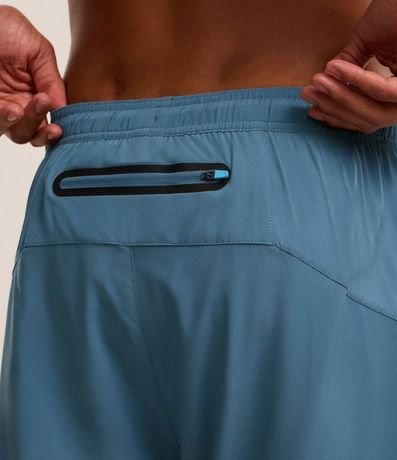 Bermuda Deportiva con Short de Compresión y Bolsillo Funcional 1