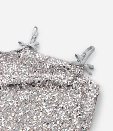 Vestido Infantil en Lentejuela  -Talle 5 a 14 años 6