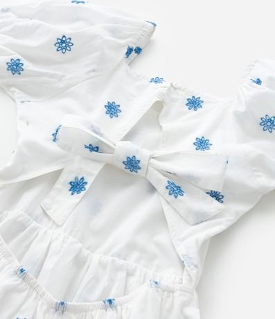 Vestido Infantil en Laise con Broderie - Talle 5 a 14 años 4