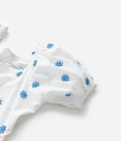 Vestido Infantil en Laise con Broderie - Talle 5 a 14 años 5