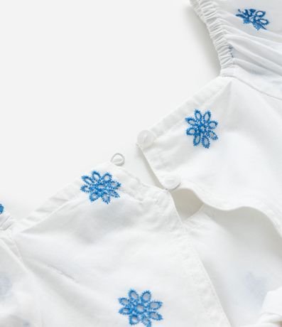 Vestido Infantil en Laise con Broderie - Talle 5 a 14 años 6