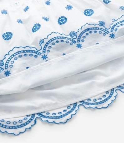 Vestido Infantil en Laise con Broderie - Talle 5 a 14 años 7