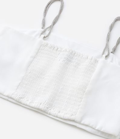 Top infantil con Bretel de Brillos Sastre - Talle 5 a 14 años 6