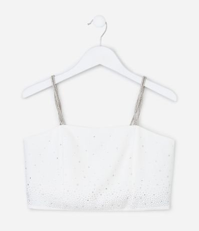 Top infantil con Bretel de Brillos Sastre - Talle 5 a 14 años