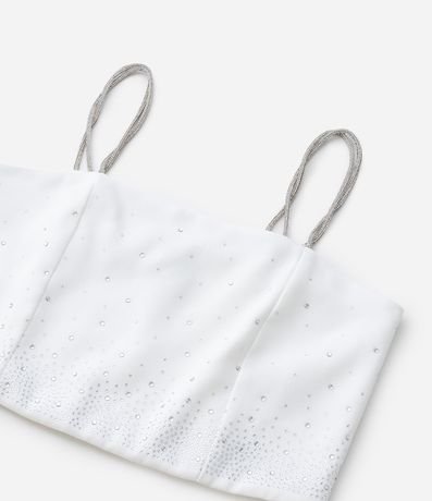 Top infantil con Bretel de Brillos Sastre - Talle 5 a 14 años 3