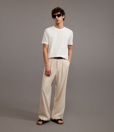 Remera Slim en Algodón Texturizada 2