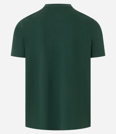 Remera Slim en Algodón Texturizada 8