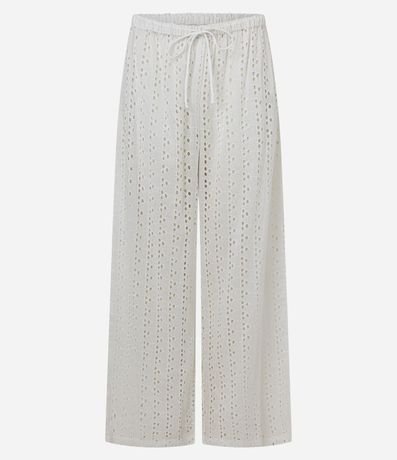 Salida de Playa Pantalón en Laise con Lazo en la Cintura 5