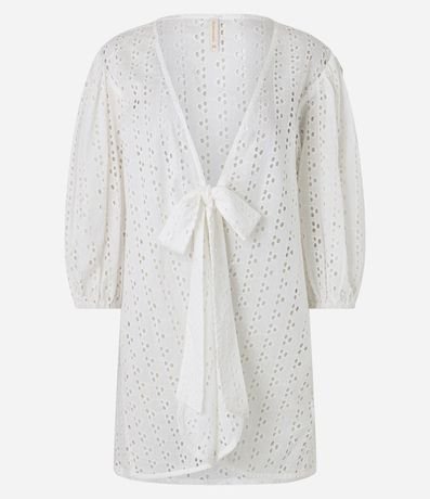 Salida de Playa Bata en Laise con Manga Aullonada y Lazo Delantero 5