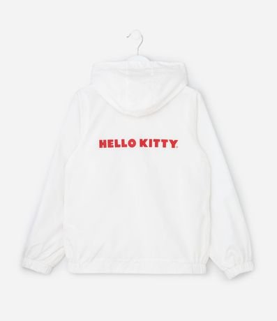 Campera Infantil Rompe Viento con Estampa Hello Kitty - Talle 5 a 14 años 2