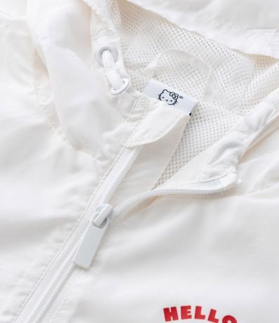 Campera Infantil Rompe Viento con Estampa Hello Kitty - Talle 5 a 14 años 5