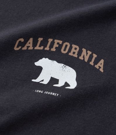 Remera Infantil con Estampa Oso California - Talle 7 a 14 años 3