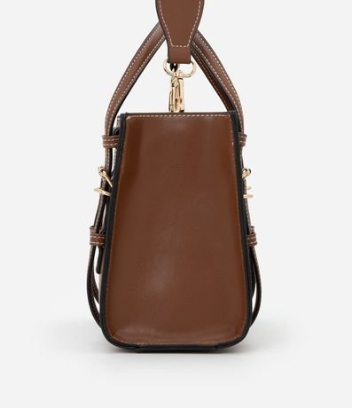 Bolsa Satchel Mediana con Correa de Mano Desmontable y Boho Romántico 2