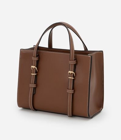 Bolsa Satchel Mediana con Correa de Mano Desmontable y Boho Romántico 6