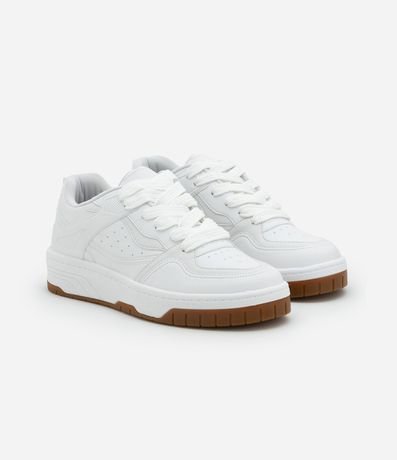 Championes en PU con Lazo de Cordón y Detalles Laterales 2