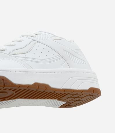 Championes en PU con Lazo de Cordón y Detalles Laterales 3