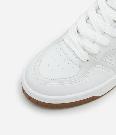 Championes en PU con Lazo de Cordón y Detalles Laterales 4