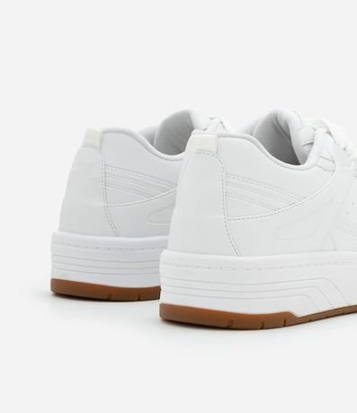 Championes en PU con Lazo de Cordón y Detalles Laterales 5