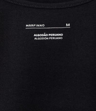 Blusa Básica de Bretel Fino en Algodón Peruano 9