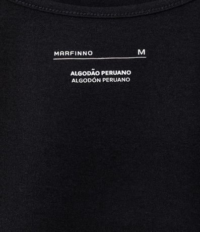 Blusa Básica de Bretel Fino en Algodón Peruano 7