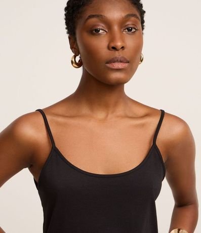 Blusa Básica de Bretel Fino en Algodón Peruano 3