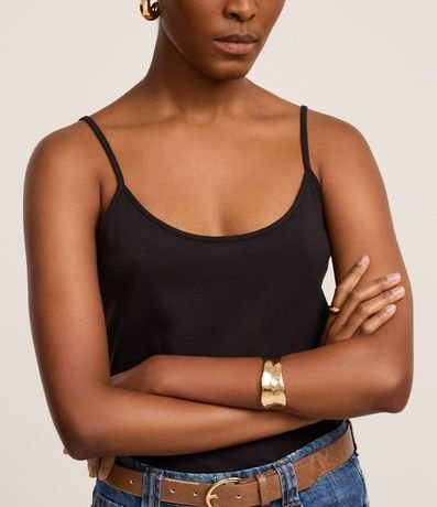 Blusa Básica de Bretel Fino en Algodón Peruano 4