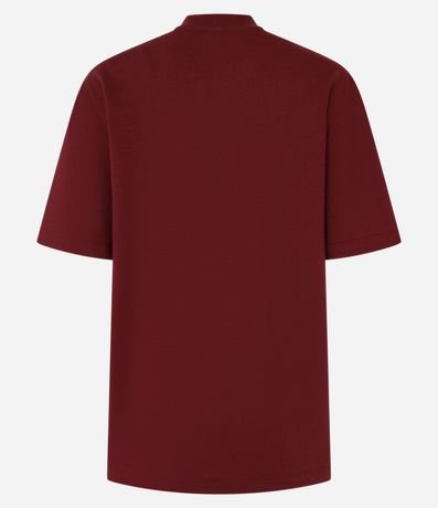 Remera Básica Relaxed en Malla 6