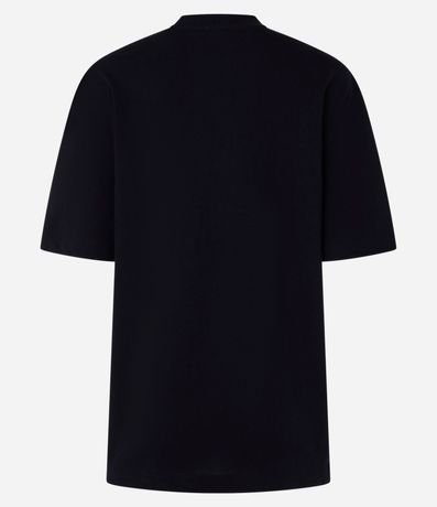 Remera Básica Relaxed en Malla 8