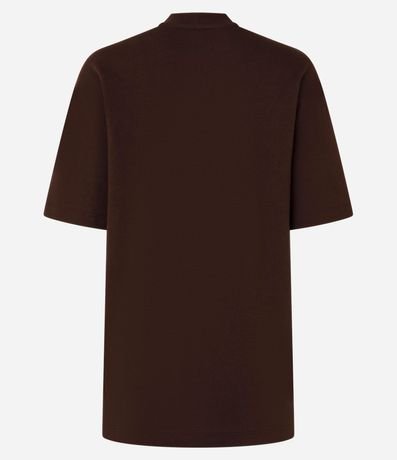 Remera Básica Relaxed en Malla 6