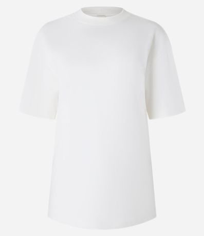 Remera Básica Relaxed en Malla 5