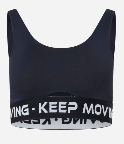 Top Deportivo en Microfibra con Copa Desmontable y Elástico Keep Moving 5