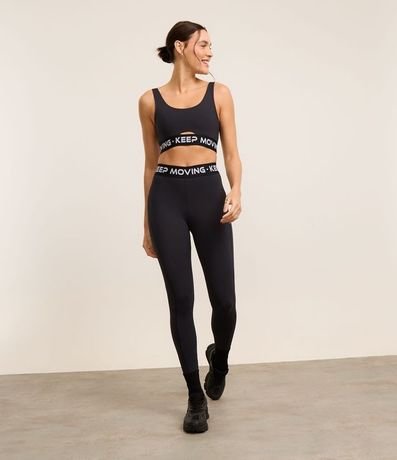 Top Deportivo en Microfibra con Copa Desmontable y Elástico Keep Moving 2