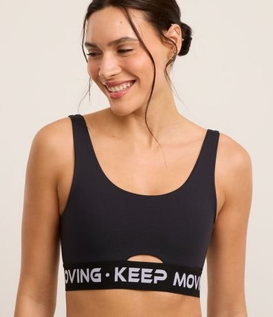 Top Deportivo en Microfibra con Copa Desmontable y Elástico Keep Moving 4