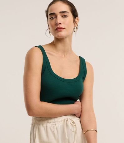 Blusa Musculosa en Rib 3