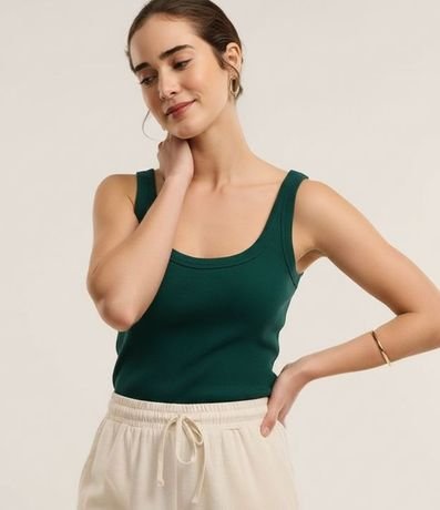 Blusa Musculosa en Rib 7