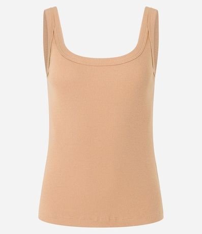 Blusa Musculosa en Rib 6