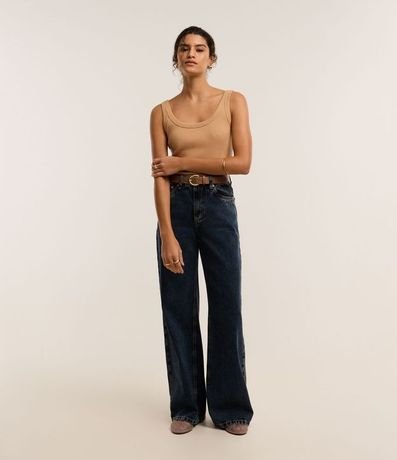 Blusa Musculosa en Rib 2