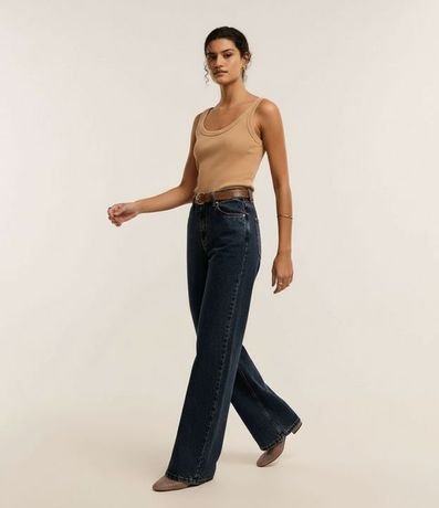 Blusa Musculosa en Rib 4