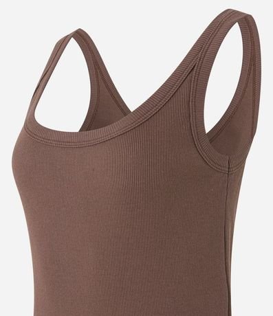 Blusa Musculosa en Rib 8
