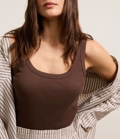 Blusa Musculosa en Rib 5