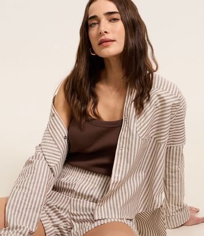 Blusa Musculosa en Rib 6