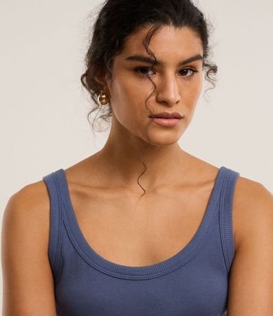 Blusa Musculosa en Rib 5