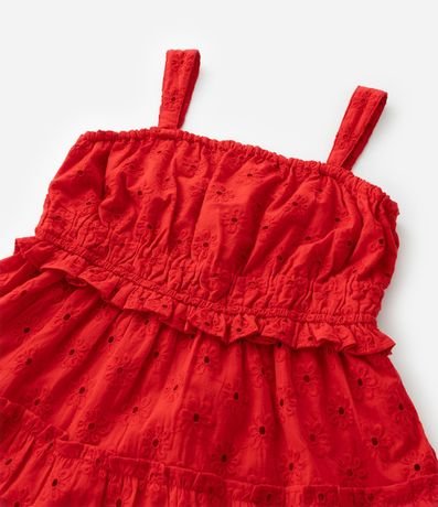 Vestido Marias Infantil en Laise con Elástico en el Busto  - Talle 5 a 14 años 6